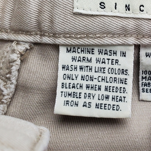 Eddie Bauer Straight Leg Khaki Pant Women 12 Petitie - Picture 5 of 13